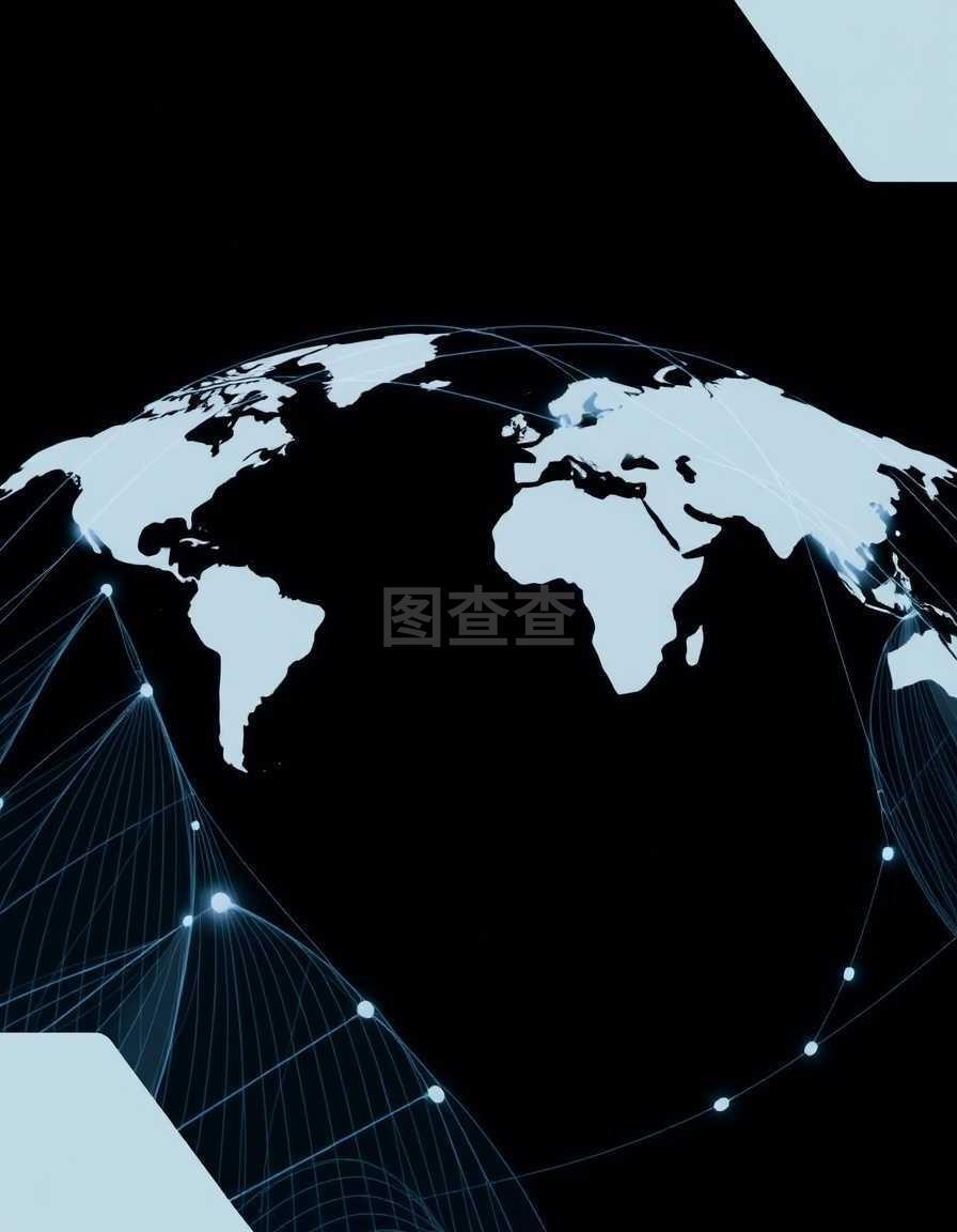 網絡公司手冊標題頁設計。公司概況,年度報告,演示文稿,傳單矢量背景